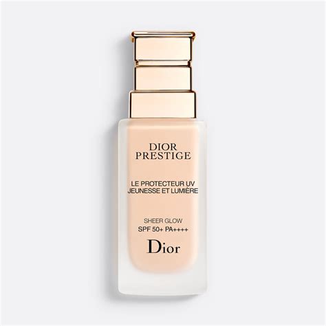 dior uv protection skincare